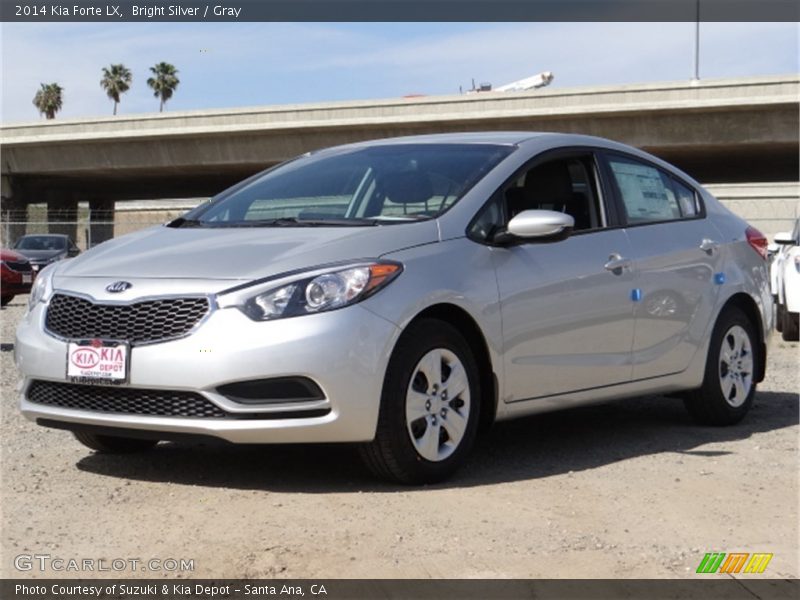 Bright Silver / Gray 2014 Kia Forte LX