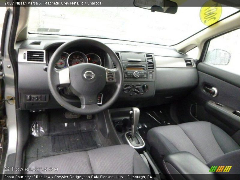 Magnetic Grey Metallic / Charcoal 2007 Nissan Versa S