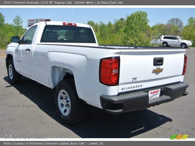 Summit White / Jet Black/Dark Ash 2014 Chevrolet Silverado 1500 WT Regular Cab