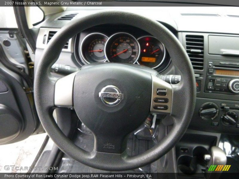 Magnetic Grey Metallic / Charcoal 2007 Nissan Versa S