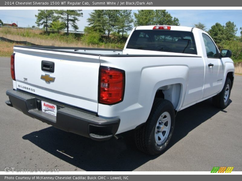 Summit White / Jet Black/Dark Ash 2014 Chevrolet Silverado 1500 WT Regular Cab