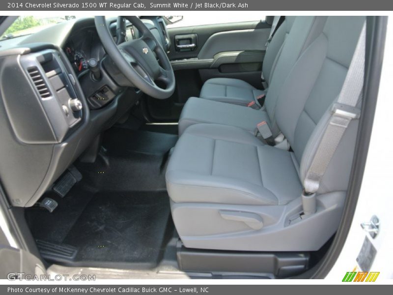 Summit White / Jet Black/Dark Ash 2014 Chevrolet Silverado 1500 WT Regular Cab