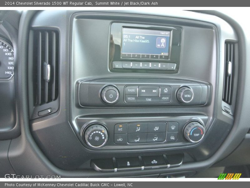 Summit White / Jet Black/Dark Ash 2014 Chevrolet Silverado 1500 WT Regular Cab