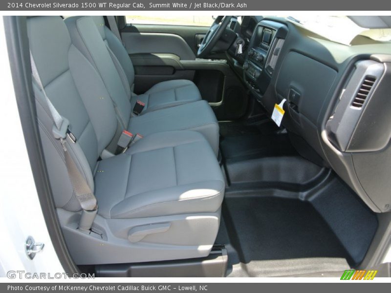 Summit White / Jet Black/Dark Ash 2014 Chevrolet Silverado 1500 WT Regular Cab