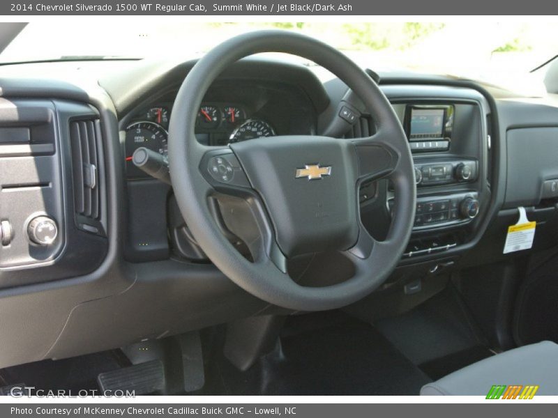 Summit White / Jet Black/Dark Ash 2014 Chevrolet Silverado 1500 WT Regular Cab