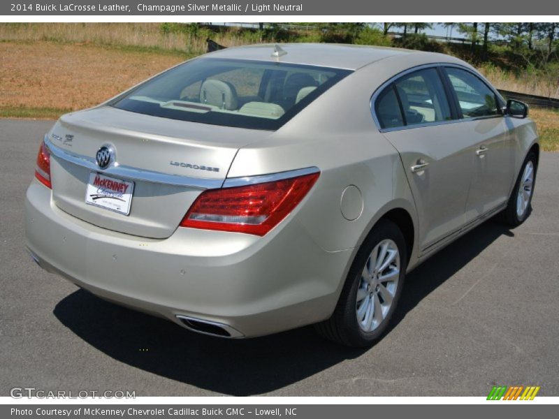Champagne Silver Metallic / Light Neutral 2014 Buick LaCrosse Leather