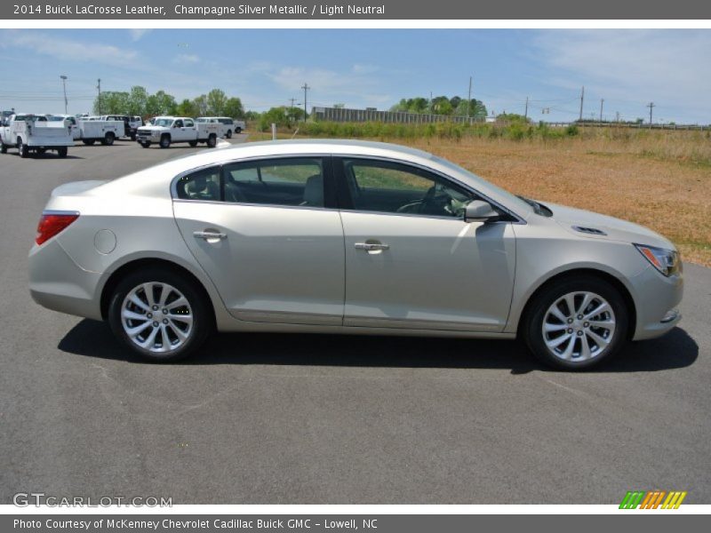 Champagne Silver Metallic / Light Neutral 2014 Buick LaCrosse Leather