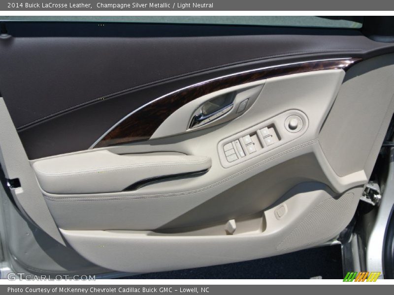 Champagne Silver Metallic / Light Neutral 2014 Buick LaCrosse Leather