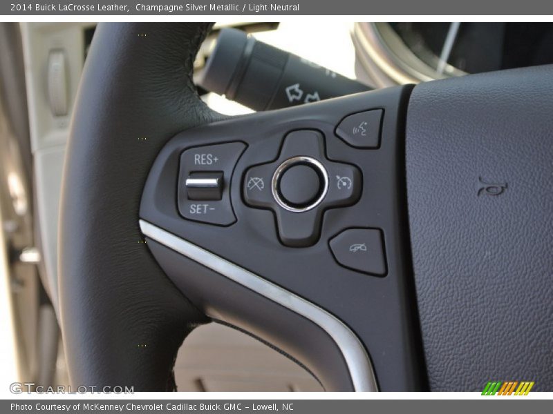 Champagne Silver Metallic / Light Neutral 2014 Buick LaCrosse Leather