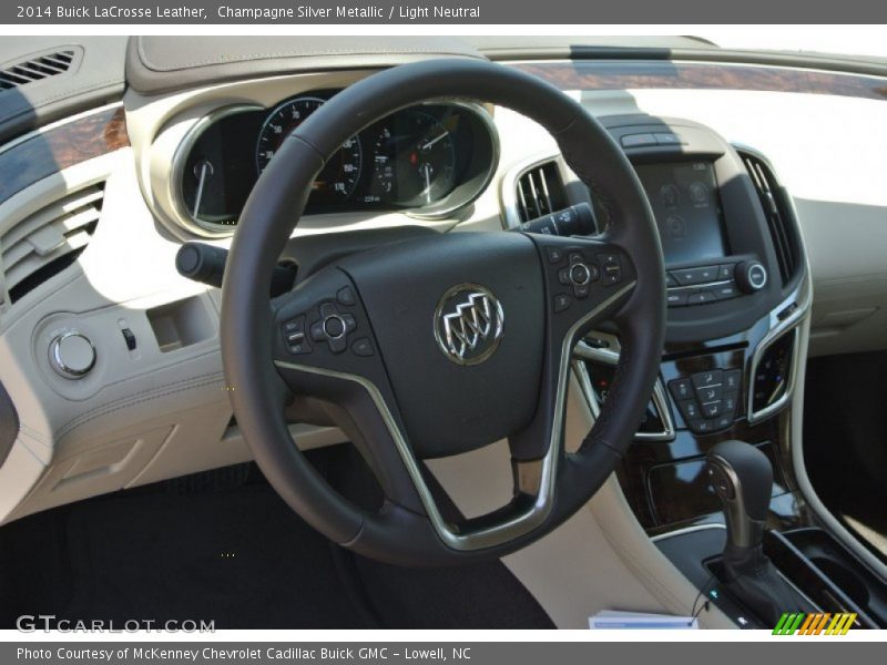 Champagne Silver Metallic / Light Neutral 2014 Buick LaCrosse Leather