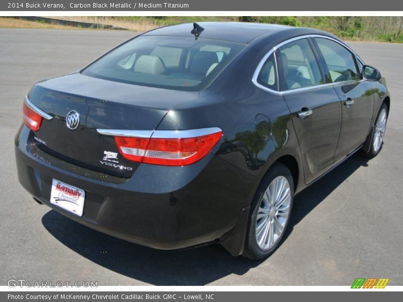 Carbon Black Metallic / Medium Titanium 2014 Buick Verano