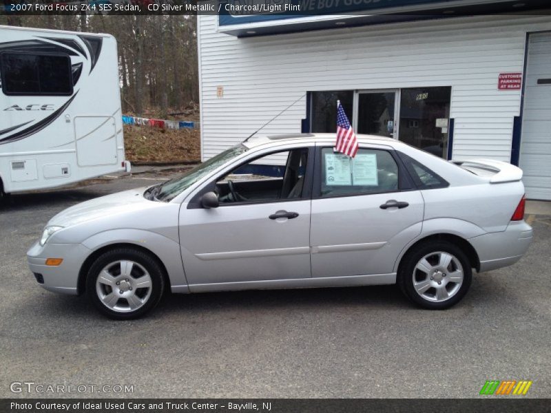 CD Silver Metallic / Charcoal/Light Flint 2007 Ford Focus ZX4 SES Sedan