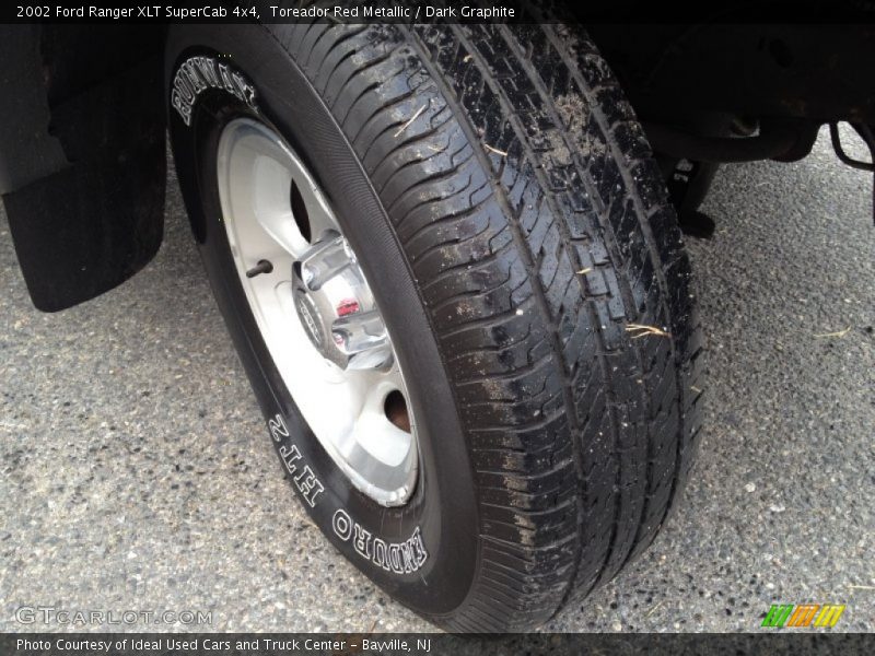 Toreador Red Metallic / Dark Graphite 2002 Ford Ranger XLT SuperCab 4x4