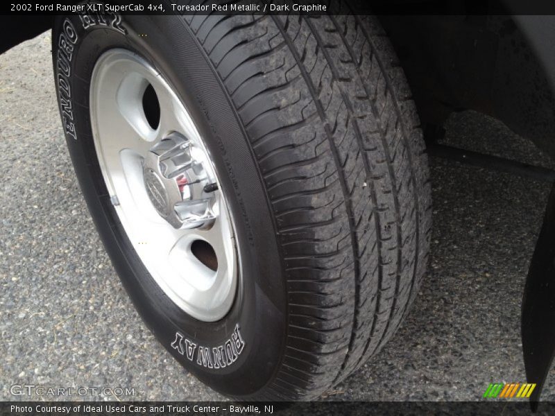 Toreador Red Metallic / Dark Graphite 2002 Ford Ranger XLT SuperCab 4x4