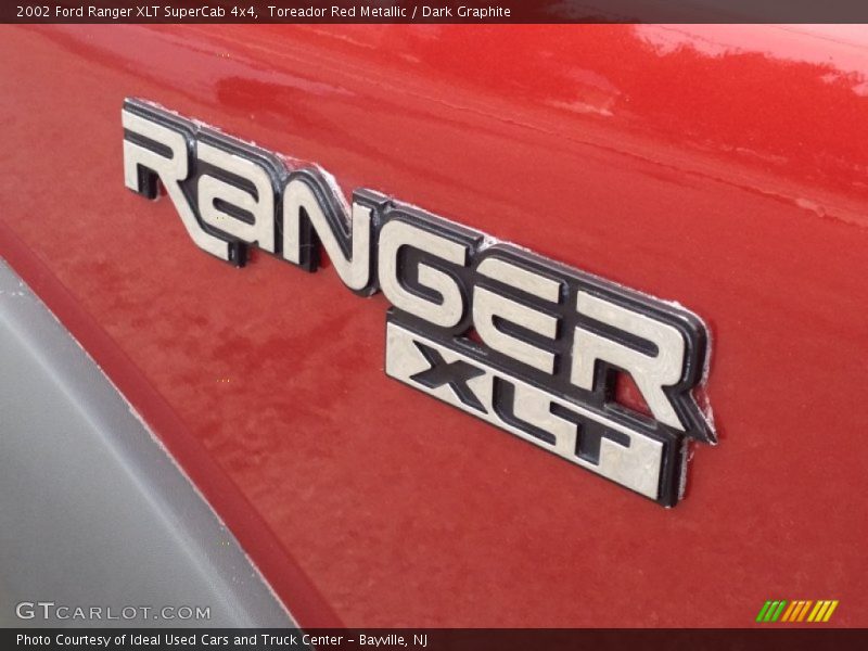 Toreador Red Metallic / Dark Graphite 2002 Ford Ranger XLT SuperCab 4x4