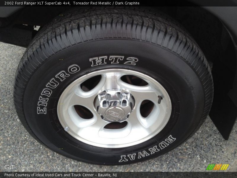 Toreador Red Metallic / Dark Graphite 2002 Ford Ranger XLT SuperCab 4x4