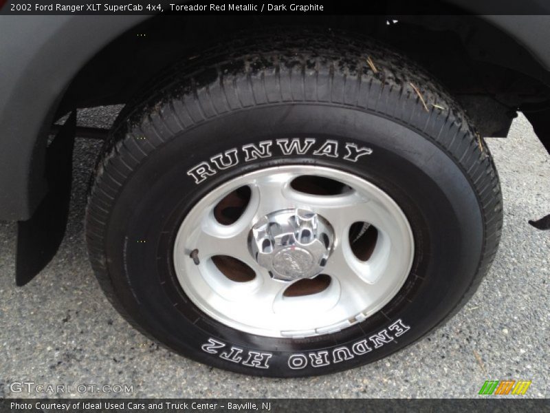 Toreador Red Metallic / Dark Graphite 2002 Ford Ranger XLT SuperCab 4x4