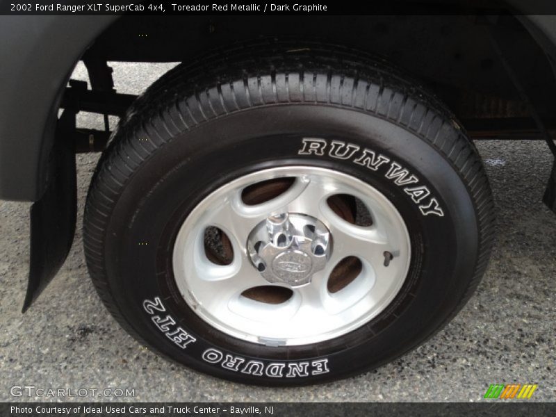Toreador Red Metallic / Dark Graphite 2002 Ford Ranger XLT SuperCab 4x4