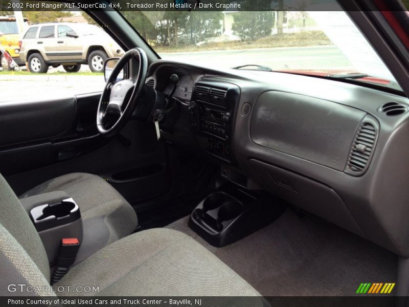 Toreador Red Metallic / Dark Graphite 2002 Ford Ranger XLT SuperCab 4x4