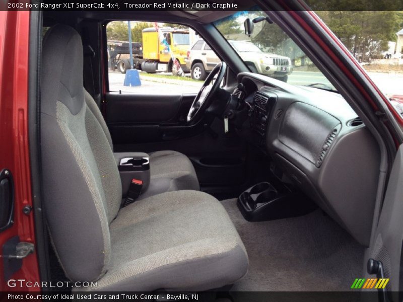 Toreador Red Metallic / Dark Graphite 2002 Ford Ranger XLT SuperCab 4x4