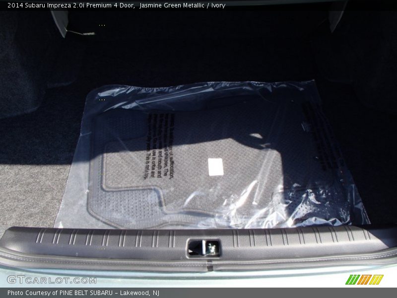 Jasmine Green Metallic / Ivory 2014 Subaru Impreza 2.0i Premium 4 Door