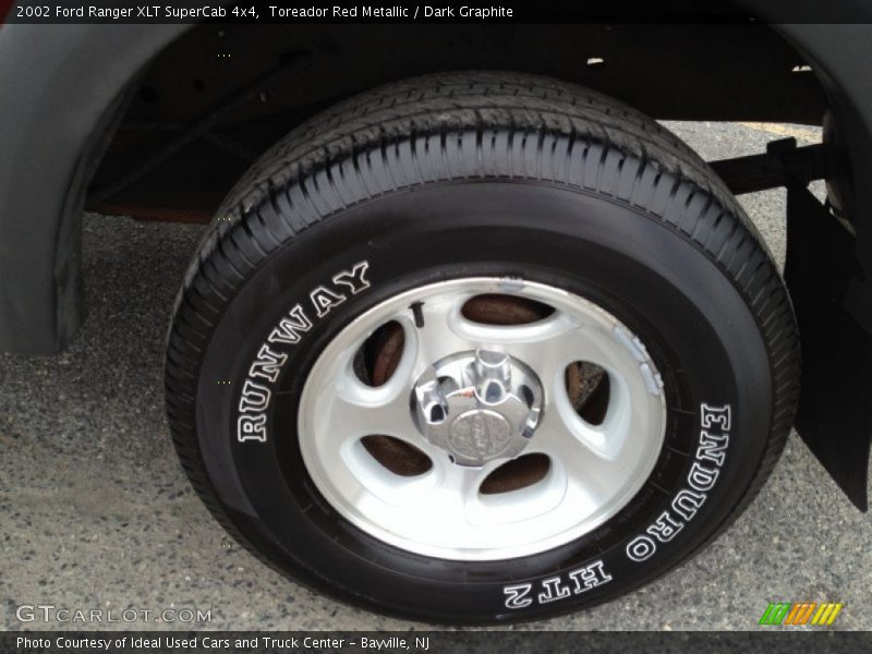 Toreador Red Metallic / Dark Graphite 2002 Ford Ranger XLT SuperCab 4x4