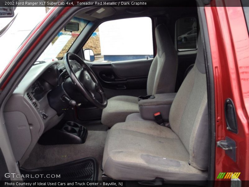 Toreador Red Metallic / Dark Graphite 2002 Ford Ranger XLT SuperCab 4x4