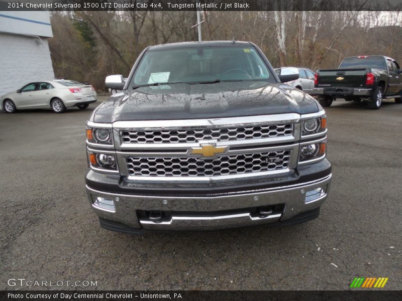 Tungsten Metallic / Jet Black 2014 Chevrolet Silverado 1500 LTZ Double Cab 4x4