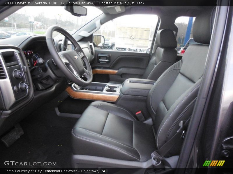  2014 Silverado 1500 LTZ Double Cab 4x4 Jet Black Interior