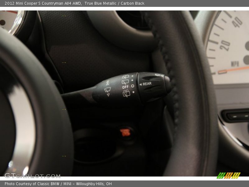 True Blue Metallic / Carbon Black 2012 Mini Cooper S Countryman All4 AWD