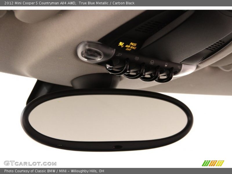 True Blue Metallic / Carbon Black 2012 Mini Cooper S Countryman All4 AWD