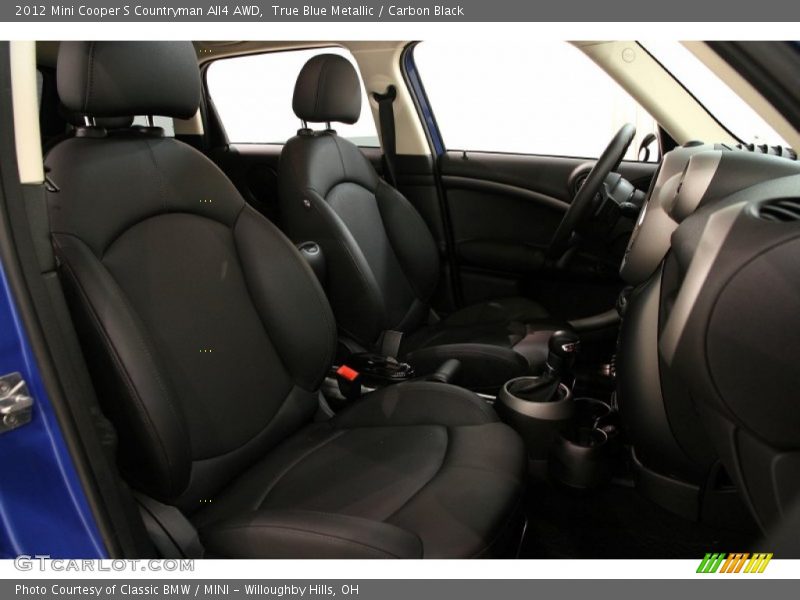 True Blue Metallic / Carbon Black 2012 Mini Cooper S Countryman All4 AWD