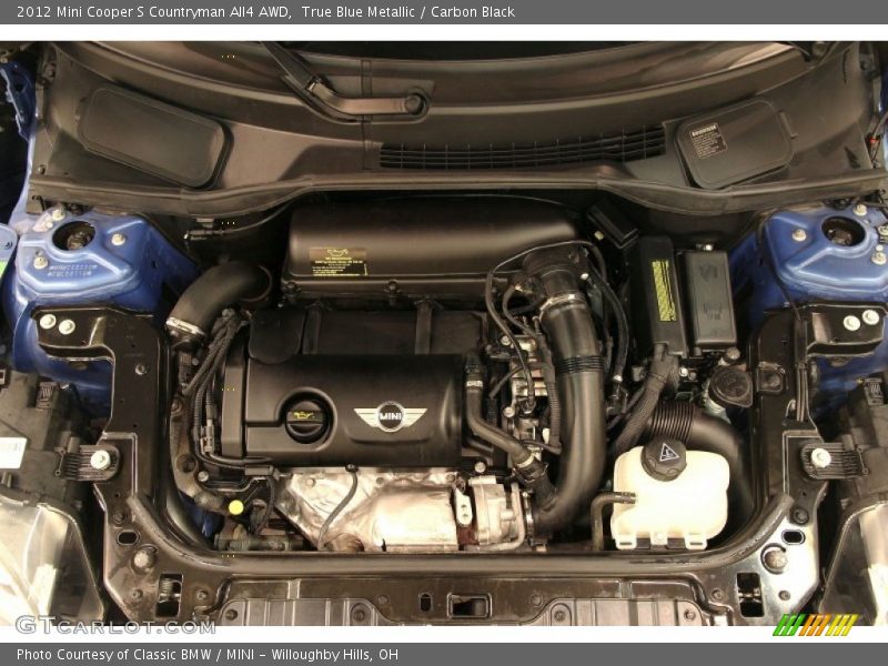True Blue Metallic / Carbon Black 2012 Mini Cooper S Countryman All4 AWD