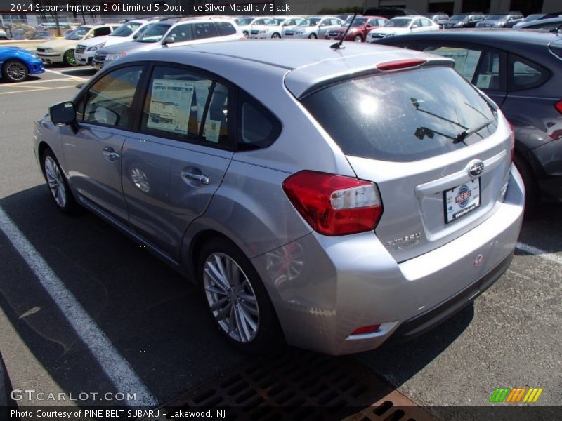 Ice Silver Metallic / Black 2014 Subaru Impreza 2.0i Limited 5 Door