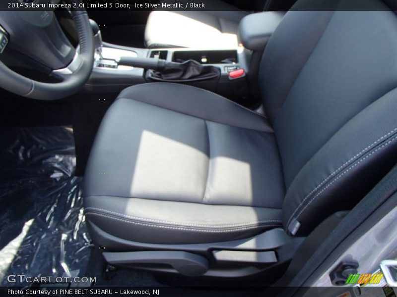 Ice Silver Metallic / Black 2014 Subaru Impreza 2.0i Limited 5 Door