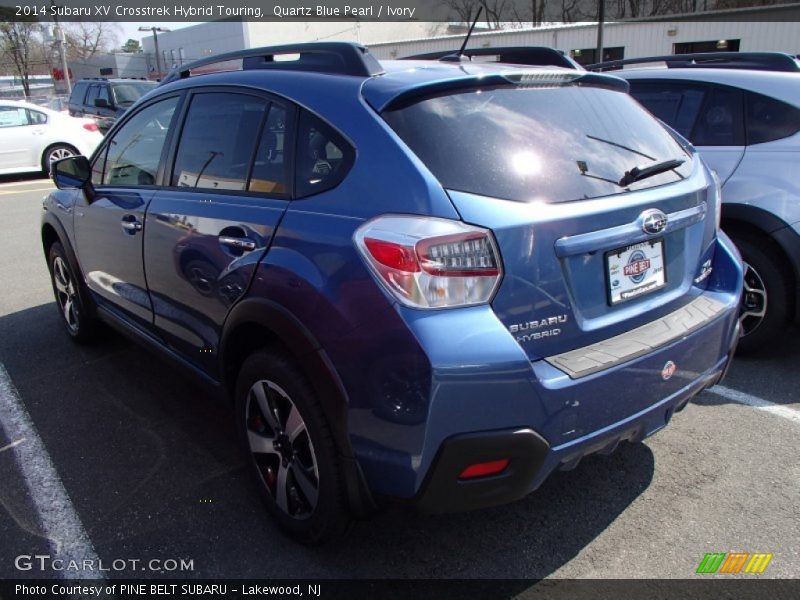 Quartz Blue Pearl / Ivory 2014 Subaru XV Crosstrek Hybrid Touring