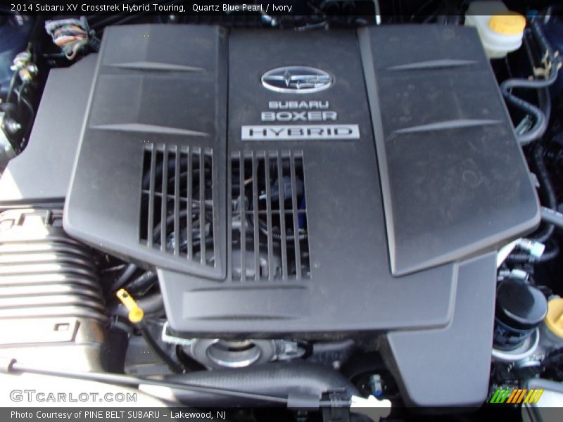 Quartz Blue Pearl / Ivory 2014 Subaru XV Crosstrek Hybrid Touring