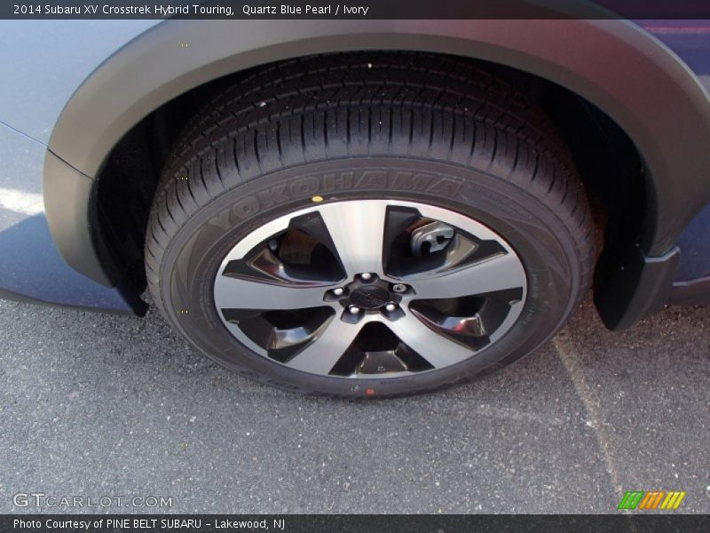 Quartz Blue Pearl / Ivory 2014 Subaru XV Crosstrek Hybrid Touring