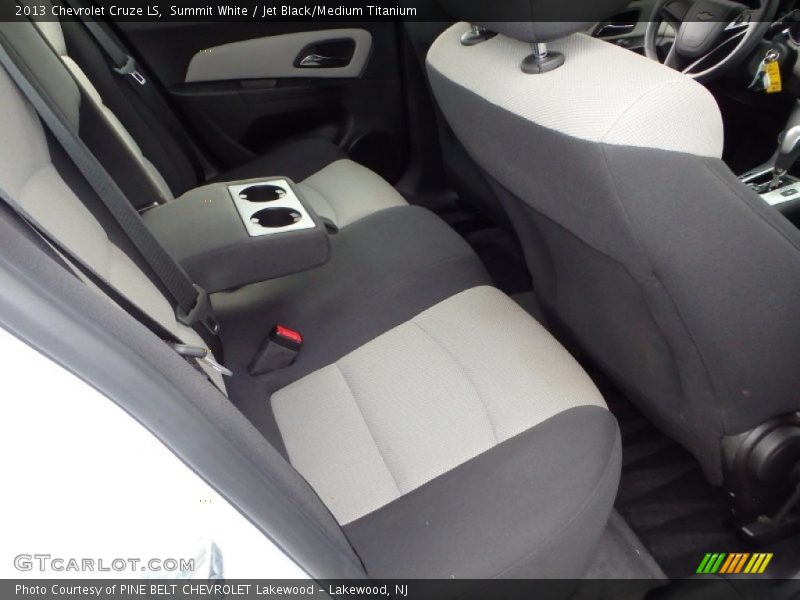 Summit White / Jet Black/Medium Titanium 2013 Chevrolet Cruze LS