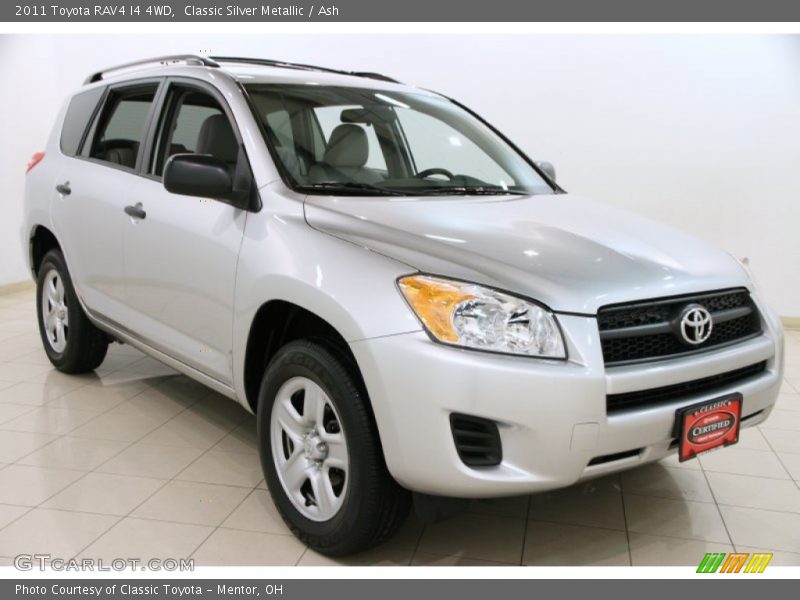 Classic Silver Metallic / Ash 2011 Toyota RAV4 I4 4WD