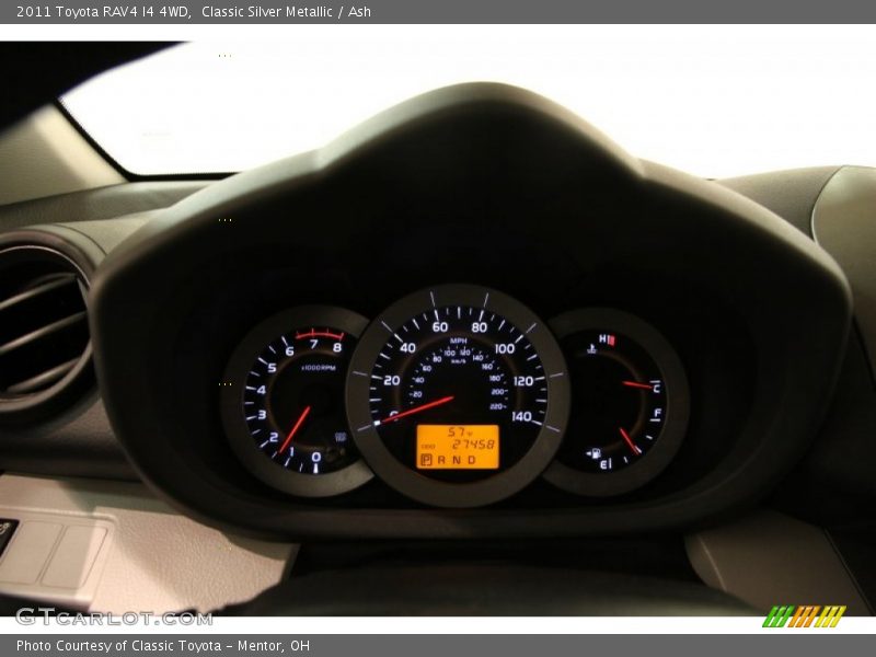 Classic Silver Metallic / Ash 2011 Toyota RAV4 I4 4WD