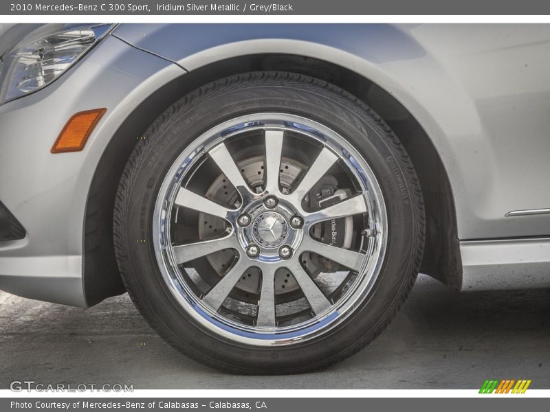 Iridium Silver Metallic / Grey/Black 2010 Mercedes-Benz C 300 Sport
