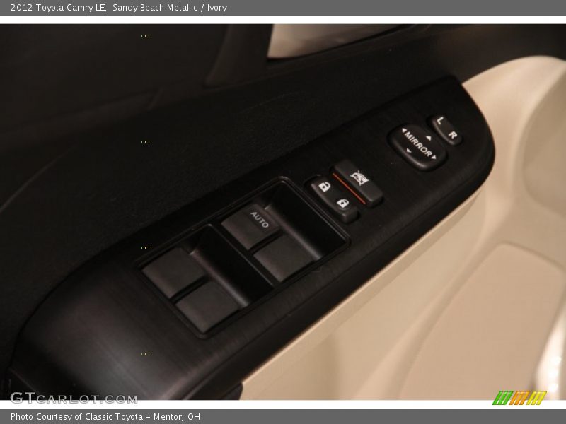Sandy Beach Metallic / Ivory 2012 Toyota Camry LE
