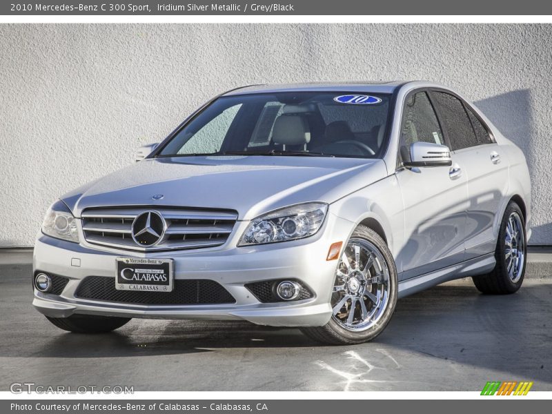 Iridium Silver Metallic / Grey/Black 2010 Mercedes-Benz C 300 Sport