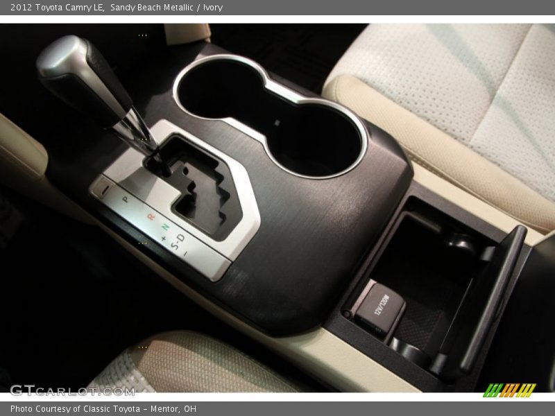 Sandy Beach Metallic / Ivory 2012 Toyota Camry LE