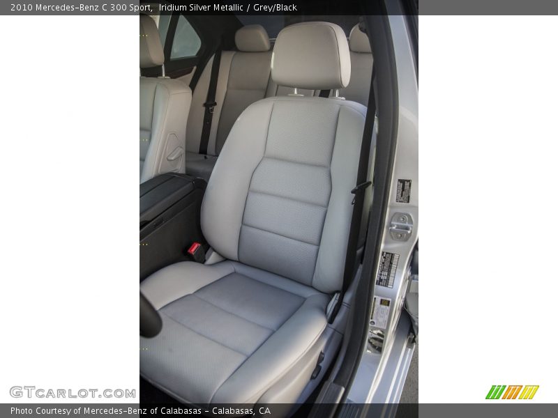 Iridium Silver Metallic / Grey/Black 2010 Mercedes-Benz C 300 Sport