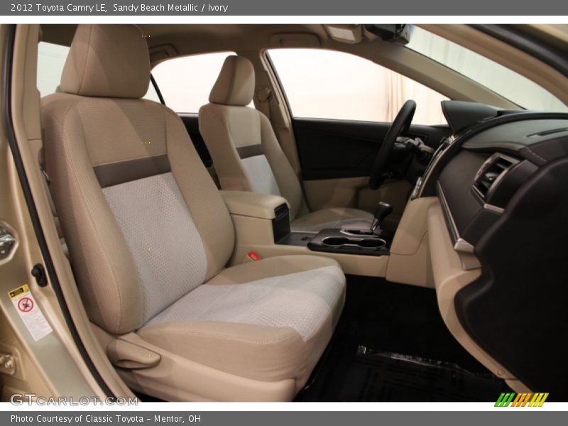 Sandy Beach Metallic / Ivory 2012 Toyota Camry LE