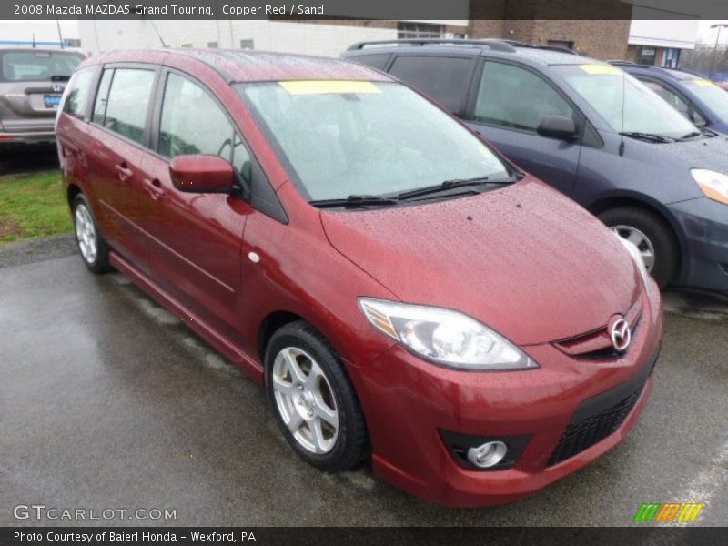 Front 3/4 View of 2008 MAZDA5 Grand Touring