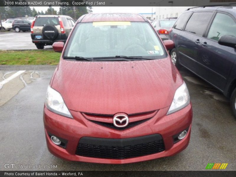 Copper Red / Sand 2008 Mazda MAZDA5 Grand Touring