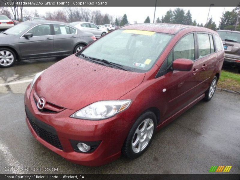 Copper Red / Sand 2008 Mazda MAZDA5 Grand Touring